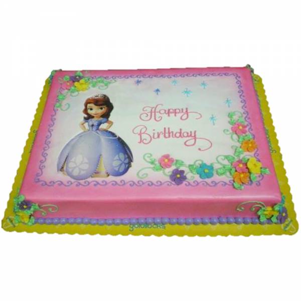 Goldilocks Customized Birthday Cake